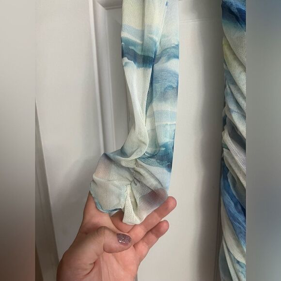 Jonathan Simkhai NICA MESH MINI DRESS NWT Size S - Picture 6 of 12